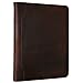 Produktbild STILORD 'Arvid' Vintage Konferenzmappe DIN A4 Dokumentenmappe Organizer Aktenmappe mit Ringbuch Schreibmappe echtes Leder, Dunkelbraun