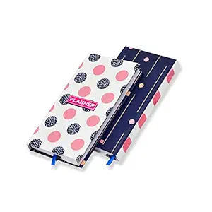 paperlla Planner Pocket Calendar Weekly and Monthly for Purse with Hardcover Gift for Boys and Girls (Set of 2)