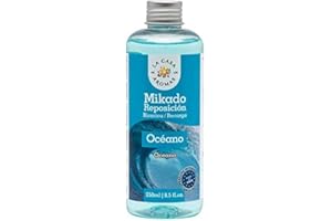 H Hansel Home Ricarica Diffusore Profumata 250 Ml, Fragranza Intensa e Duratura, Senza Bastoncini (Fraganza Ocean, 1 Pz)