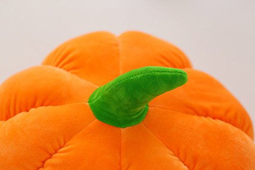 missley 3D Baumwolle Kürbis Kissen Überwurf Kissen Deko Kissen für Sofa Cute Cartoon Kürbis für Halloween Halloween Geschenk - 5