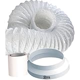 HDIUK 3m portable Air Conditioner venting duct hose extension kit.
