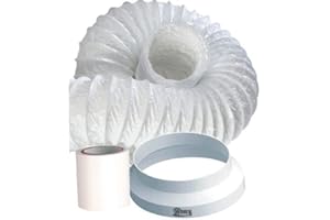 HDIUK 3m portable Air Conditioner venting duct hose extension kit.