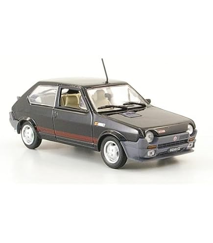 Del Prado FIAT Ritmo 75cl 1979 Blau - 1/43 Modellauto Im Maßstab, Inkl. Sockel & Vitrine
