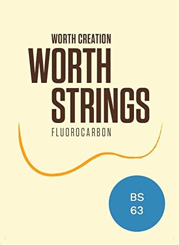 Worth StringsUkulele Strings Brown Fluoro Carbon Tenor Ukulele Heavy (0.0224-0.0291-0.0319-0.0260)