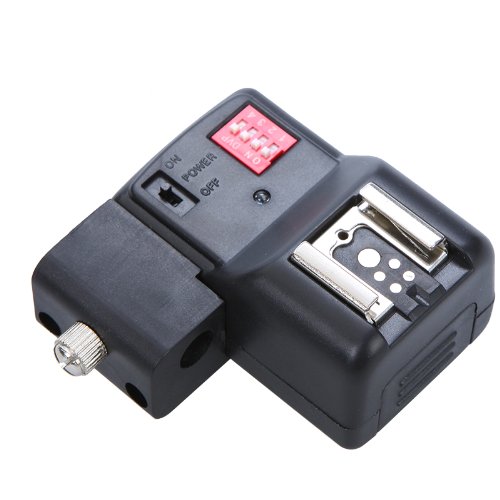 Andoer 16 Canaux T l - D clencheur du Flash Sans fil avec un Support du Paralpuie Universel pour Canon Nikon Pentax Olympus PT-16NE Andoer 16 Canaux T l - D clencheur du Flash Sans fil avec un Support du Paralpuie Universel pour Canon Nikon Pentax Olympus PT-16NE