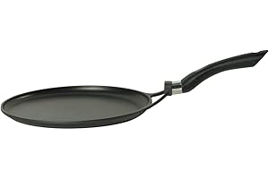 Pensofal, Padella pancake, Serie Suprema Bioceramix®, Crepiere, Alluminio con rivestimento antiaderente BIO TITAN a 5 strati, Diametro 28 cm, Adatta All'Induzione, Nero