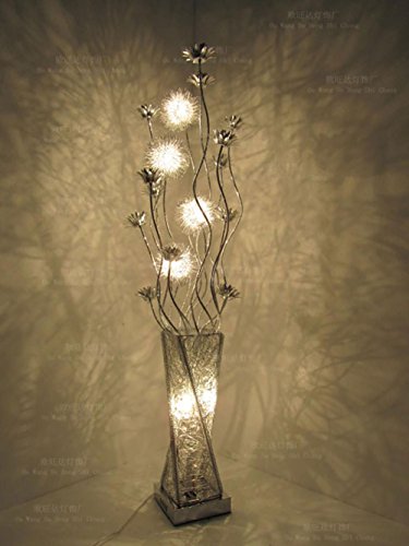 Preisvergleich Produktbild FUHOAHDD LED-Stehleuchte, künstlerisches Stehlampe, Clorful Dekoration Beleuchtung, Antirust Aluminium Material, LED Warme Lichter, Fußschalter