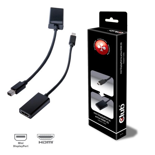 Club 3D CAC-1153 HDMI Mini DisplayPort auf Adapter - 4