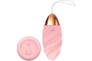 Vibro Ei mit Fernsteuerung 8.5cm ⌀3.5cm Silikon 10 Vibrationsarten USB Vibrator Klein Bullet Vibration für Frauen Vibrator G 