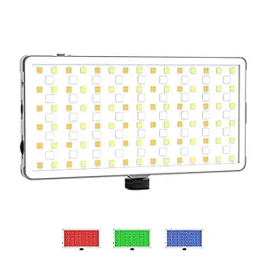 DIGITEK (LED-D135 ML) Portable RGB LED 10w Video Light with 96 CRI | 21 Preset Effects | 4200Mah Battery | Multi Scene Lightening | Colour Temperature & Brightness Control