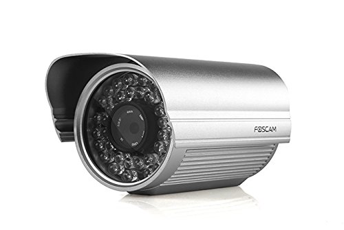 Preisvergleich Produktbild Foscam FI9805E Überwachungskamera (1,3 Megapixe, HD, PoE) Silbrig
