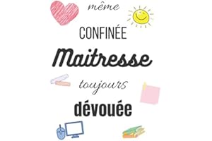 Même confinée, maitresse toujours dévouée: cadeau original pour dire merci à sa maîtresse d'école en fin d'année scolaire