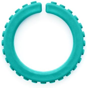 ARK's Brick XT Textured Chew Bracelet Chewelry (Teal, Extra Tough) - Large