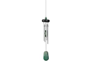 WOODSTOCK CHIMES Woodstock Precious Stones Collection Windchime, Jade