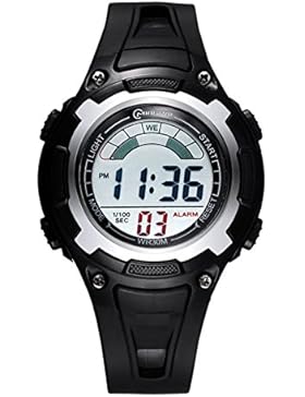 Kind] Elektronische uhren,Sport uhren Student Schöne] Wasserdicht Luminous replik Pin buckle armband-D