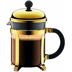 BODUM - 1924-17 - CHAMBORD - Cafetière à piston - 4 tasses - 0.5 L - Or