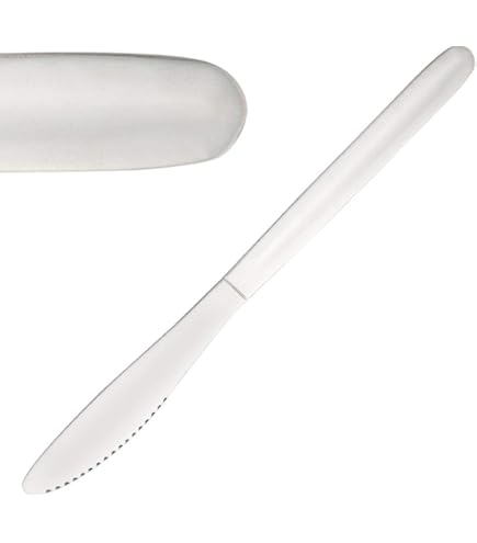 Grunwerg TAK999P Table Knives, Stainless Steel, 21 X 2 X 0.5