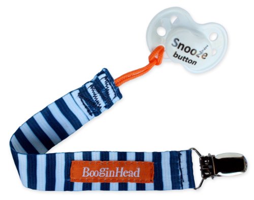 BooginHead PaciGrip Pacifier Holder in NAUTICAL BLUE