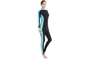 NADAMUSUN Muslimischen Damen Badeanzug Muslim Islamischen Full Cover Bescheidene Badebekleidung Modest Muslim Swimwear Beachwear Burkini