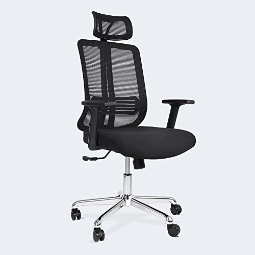 L-Shaped Office Computer Desk, Large Corner PC Table with 2 Shelves for Home and Office Use, Black Wood Grain (Chair+Desk)