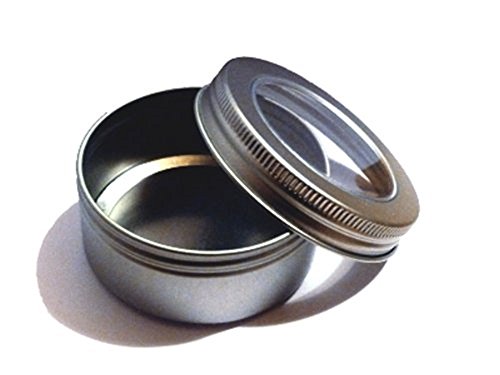 kleine Universal Blechdose rund mit Schraubdeckel - 2