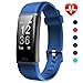 Produktbild Lintelek Fitness Tracker HR Aktivität Tracker Fitness Armband mit integrierter Herzfrequenzmessung am Handgelenk IP67 Wasserdicht Fitness Uhr Schlaftracker Kalorienzähler