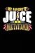 Produktbild My Favorite Juice Is Multivitamin: Blank Lined Recipe Journal