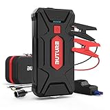 BuTure Starthilfe Powerbank,1600A Spitzenstrom 20000mAh Auto Starthilfe (Bis zu 8.0 L Benzin oder 7.0 L Diesel) mit Schnellladung, EC5 Zigarettenanzünder Adapter und USB-Kabel.