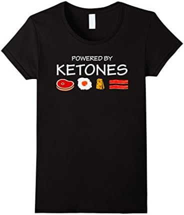 Powered by Ketones T-Shirt Female Large Black