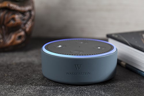 Preisvergleich Produktbild Echo Dot Silicone Skin by Wasserstein (1 Pack, Blau)