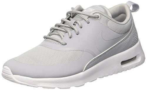 Vente France Nike Wmns Air Max Thea, Chaussures de Course Femme, Gris (Wolf Grey/Wolf Grey/White), 38 EU