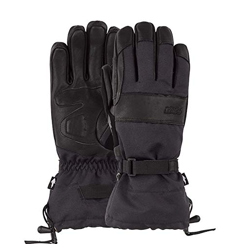 POW August Gauntlet - Guante para Hombre, Hombre, AGG-B-L-Hip-BKXL, Negro, X-Large