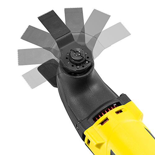 TROTEC Multifunktionswerkzeug PMTS 10-230V mit Schnellspannsystem, 300W-Motor, umfangreiches Zubehörset, Transportkoffer - 6