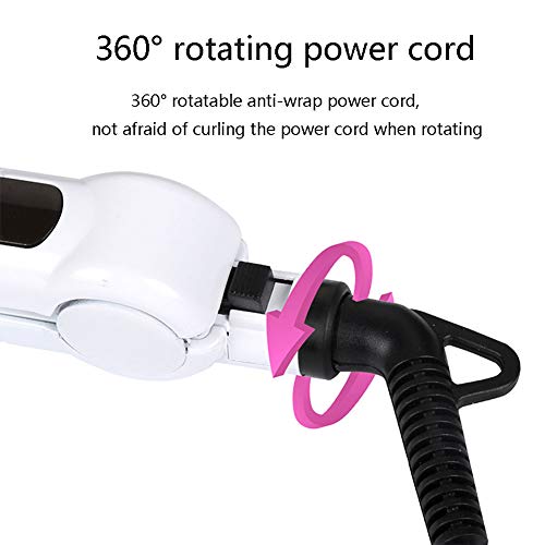 Hair Straightener 3 in One Changeable Plate Hair Straightener Ceramic Liquid Crystal Does Not Hurt Hair