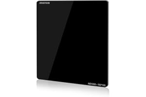 JONGSUN ND Filtro Quadrato 100x100mm Densità Neutra ND1000 (3.0) 10-Stop Filter, Nano Coating, Rivestimento Multistrato 16-Strati, Vetro Ottico Schott B270