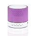 Price comparison product image Hykis Mini Bluetooth Speaker Wireless Smart LED Bluetooth Music Speaker Audio TF Cart Slot FM Stereo Sound Luminous Speaker for Phone[ Purple ]