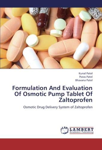 Formulation and Evaluation of Osmotic Pump Tablet of Zaltoprofen
