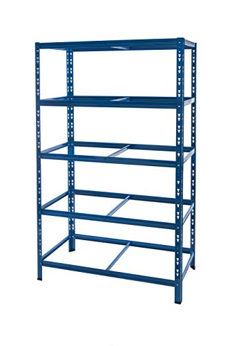 Regal 180x120x40 blau – Steckregal Lagerregal Schwerlastregal Palettenregal Nutzregal Archivregal - 2