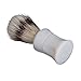 Beard brush - SODIAL(R) 1pcs Shave Shaving Brush Plastic Handle + Pig Boar Bristle Beard Mustache Brush White