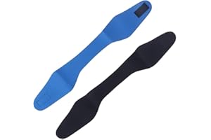 EIOURVY Confezione da 2 Fasce per Nuoto, Fasce per Nuoto per Adulti e Bambini, Protezione per l'udito Impermeabile, Attrezzatura per Sport Acquatici Elastici Regolabili, Adatte per Nuoto e Surf