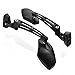 Produktbild zantec 1 Paar Universal verstellbar Motorrad Rear View Seite Spiegel passend für Kawasaki Suzuki Honda