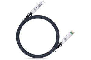 ipolex SFP+ DAC Cable 2-Meter, 10Gb/s SFP Passive Direct Attach Copper Twinax Cable for Cisco SFP-H10GB-CU2M, Ubiquiti, D-Link, Supermicro, Netgear, Mikrotik, ZTE