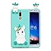 Produktbild Everainy Kompatibel für Huawei Mate 10 Lite Silikon Hülle Neu 3D Einhorn Muster Ultradünn Hüllen Handyhülle Gummi Huawei Mate 10 Lite Schutzhülle Stoßfest TPU Gel Stoßstange Cover (Grün/Hellblau)