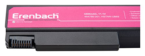Erenbach Laptop Akku mit 4400mAh 10,8/11,1V für HP Compaq 6530b | 6535b | 6730b | 6735b Elitebook 6930p | 8440p | 8440w | 8530w ProBook 6440b | 6445b | 6540b | 6545b - 2