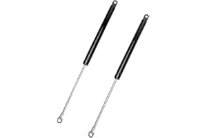 XHXSELLER Confezione da 2 staffe di sollevamento a gas per molle a gas/propulsione ammortizzatori staffa di sollevamento strumento caravan camper nero puntoni a gas per Seitz Heki 2