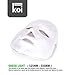 PDT Led Photon Therapy Facial Mask By Koi Beauty for Skin Rejuvenation Color White