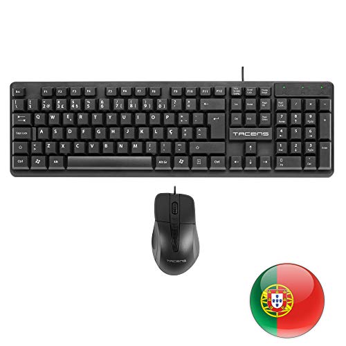 Tacens Anima Spain ACP0PT - Pack de ratón y Teclado (Layout portugués)