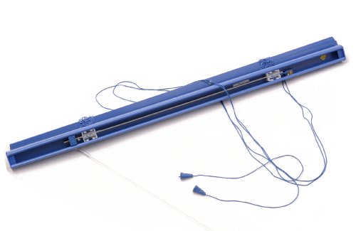 Jalousie Aluminium , ALU Plissee Jalusie Schalusie , klemmträger , 25 mm Lamellen , blau, 80cm x 180cm,VH5435 - 3