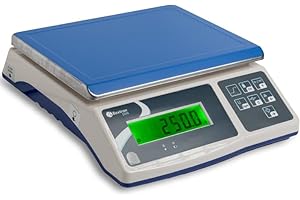 Balanza industrial robusta Baxtran DSN desde 3Kg hasta 30Kg, con batería interna ((15Kg x 0,5g))