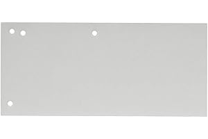 ‎TIPTOP OFFICE TTO Trennstreifen 100er, 235x105mm, 1/3 DIN A4, Grau
